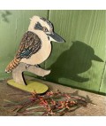Bridget Farmer | Standing Bird Ornament | Laughing Kookaburra